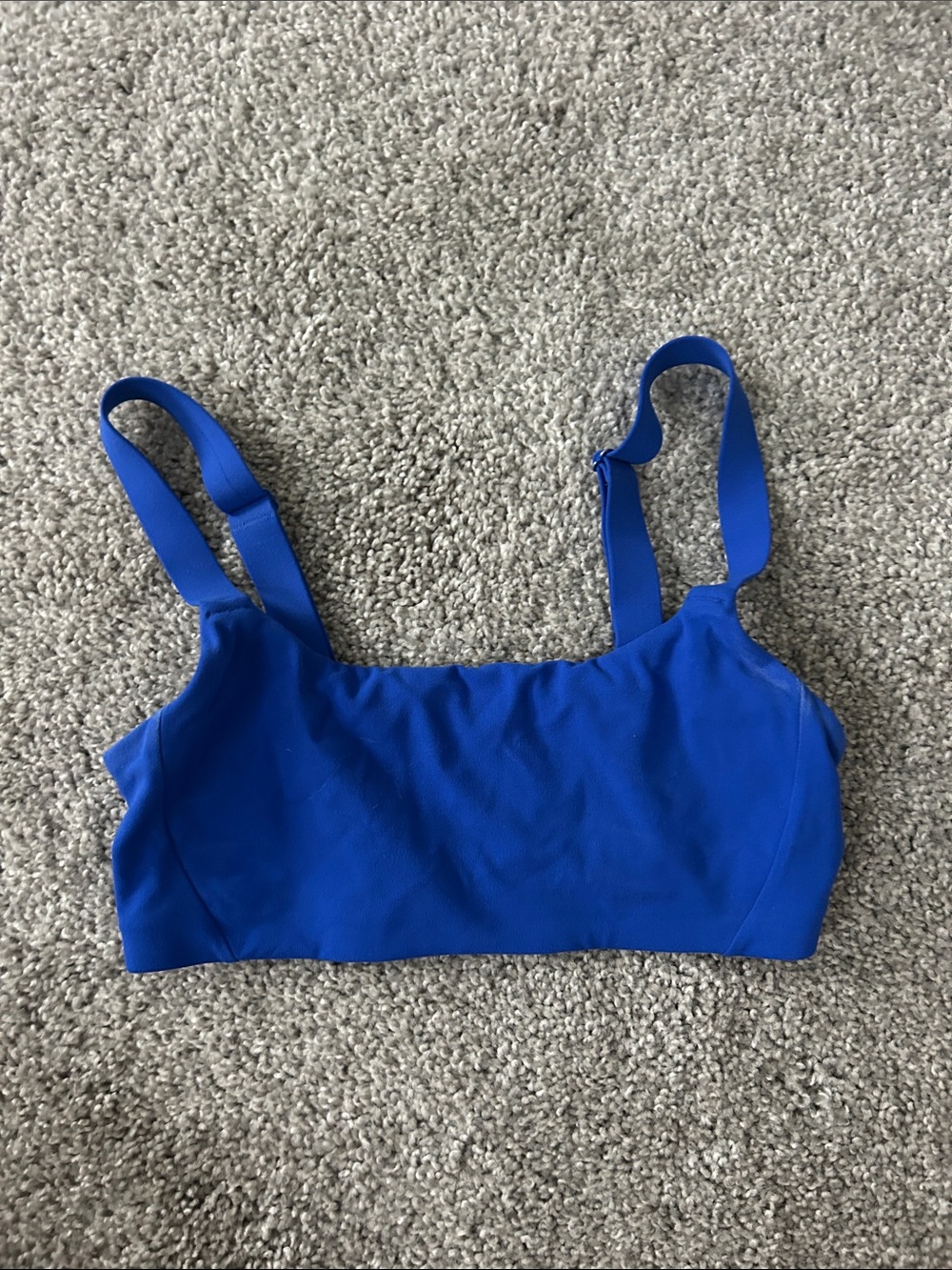 Athleta Royal Blue Seamless Sports Bralette